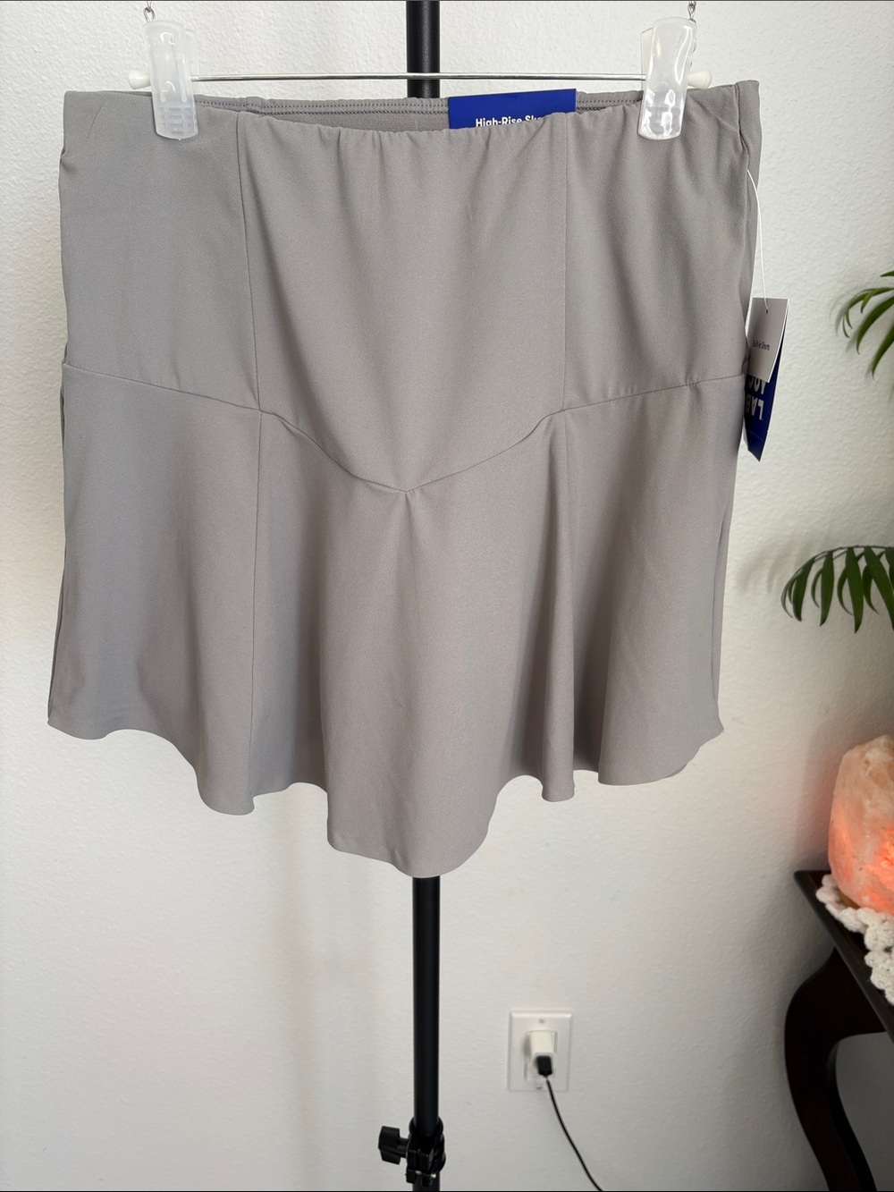 JoyLab Light Gray Flared Skirt